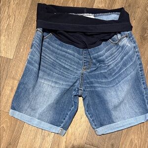 Women's Blue Denim Jean Shorts